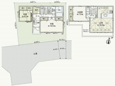 3LDK Detached House in Ayase, Kanagawa | 108 sqm Floor Area — Image 44, Ayase, Kanagawa