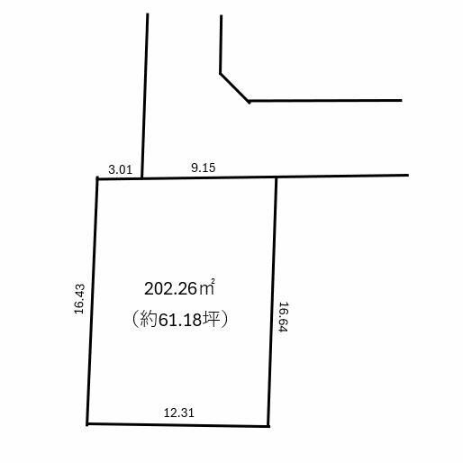 202 sqm Residential Land for Sale in Kasahara-cho, Mito City - Thumbnail 3