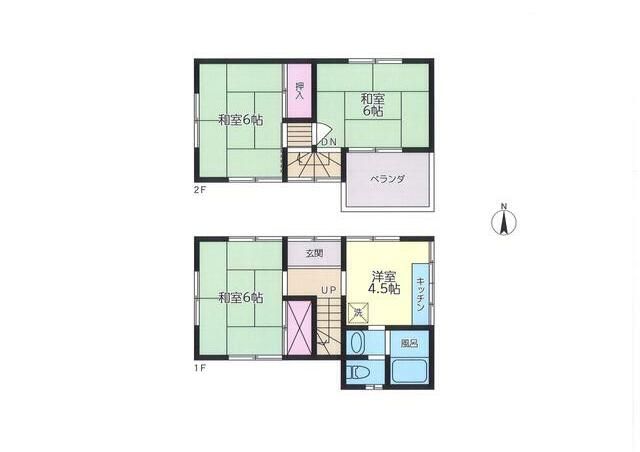 1979 3DK Detached House for Sale in Funabashi, Chiba - Main Image