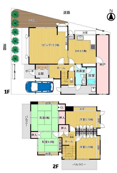 Spacious 4LDK House Near Obaku Station, Uji City, Kyoto — Image 1, Uji, Kyoto