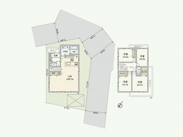 New 4LDK House in Saitama Minami Ward, Completion 2025 - Thumbnail 4
