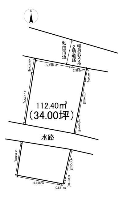 112.4 sqm Residential Land for Sale in Akita City, Akita - Thumbnail 4