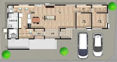 [Real Estate Japan] Property details: Property information for Oaza Yamabe, Yamabe-cho, Higashimurayama-gun, Yamagata Prefecture / Uzen-Yamabe Station: Newly built detached house — Image 3, Yamabe, Yamagata