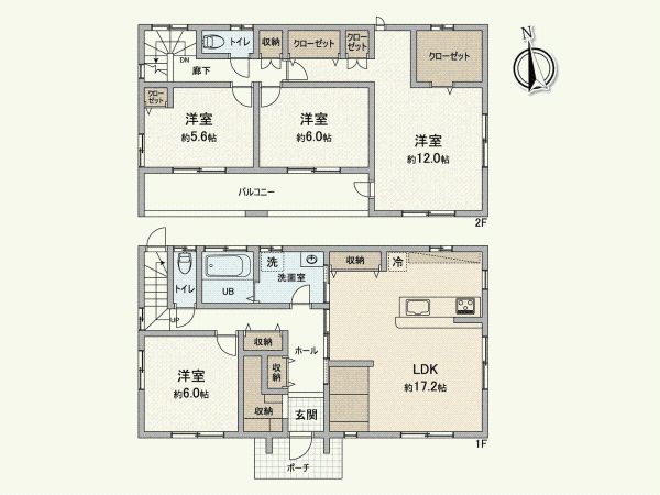 4LDK Resale House in Inage-ku, Chiba City – 119.24 sqm - Thumbnail 4