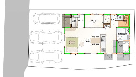 New 3SLDK House in Habikino, Osaka - Completion Feb 2026 - Thumbnail 4