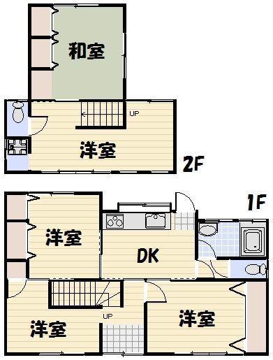5DK Detached House for Sale in Kitakyushu's Wakamatsu Ward — Image 44, Wakamatsu, Fukuoka