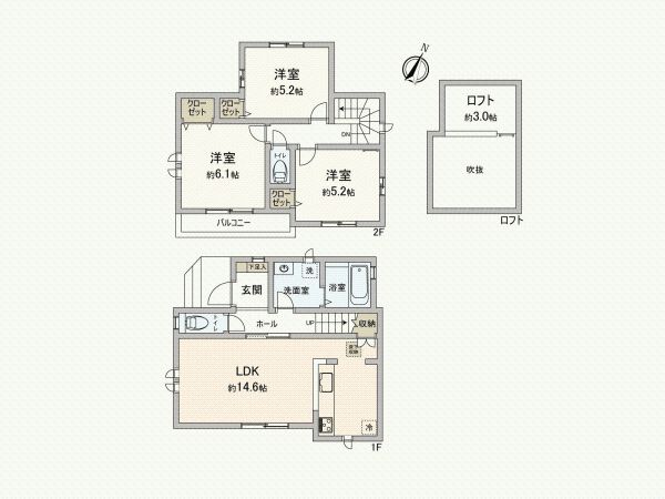 New 3LDK House in Toda City, Saitama - 2025 Build - Thumbnail 4