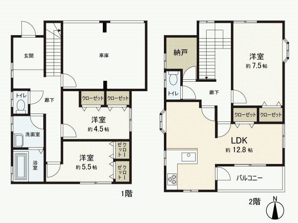 3SLDK House for Sale in Nagamachi, Sendai | 125.18 sqm - Image 4