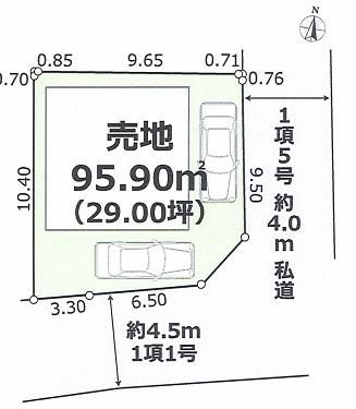 Building Plot for Sale in Machida, Tokyo - 95.9 sqm - Image 1