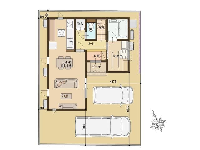 New Build 3LDK House in Fukuyama, Hiroshima | 80.73 sqm - Thumbnail 3