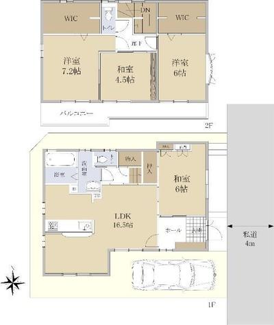 4LDK Detached House in Nakano, Tokyo | 107.44㎡ Living Space — Image 44, Nakano, Tokyo