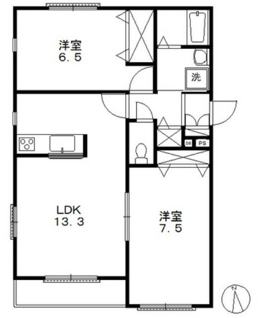 2LDK Apartment for Rent in Kamakura Near Station - Thumbnail 2
