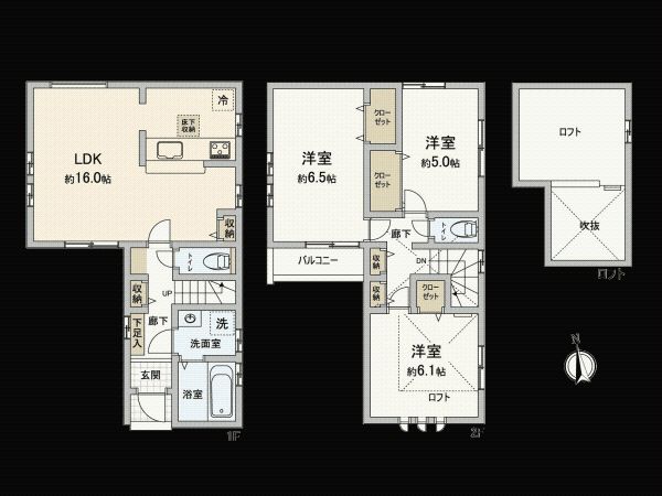 New 3LDK House in Kunitachi Tokyo - Completion 2026 - Thumbnail 3