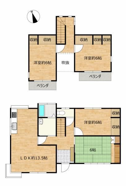 4LDK House for Sale in Hirokawa, Fukuoka with Land and Parking - Thumbnail 4