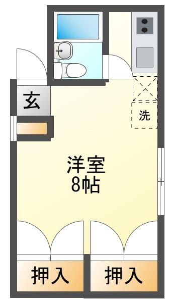 18 sqm One-Room Apartment for Rent in Kokubunji, Tokyo - Thumbnail 2