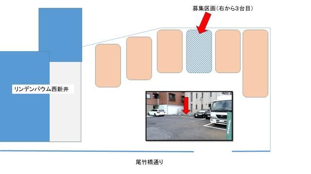 Rental Parking Space in Adachi, Tokyo - Rindenbāmu Nishi-arai - Thumbnail 2