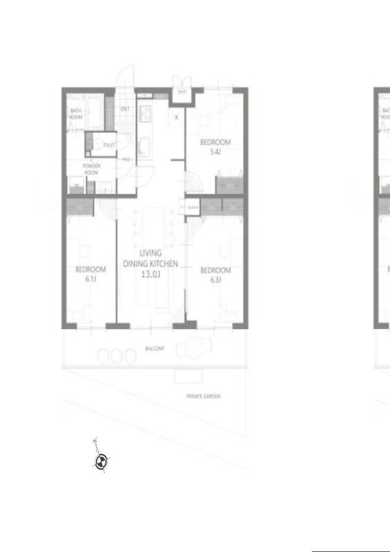 3LDK Apartment for Sale in Ageo, Saitama - 67.20 sqm - Thumbnail 2