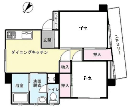 2DK Apartment for Sale near Warabi Station, Saitama - Thumbnail 3