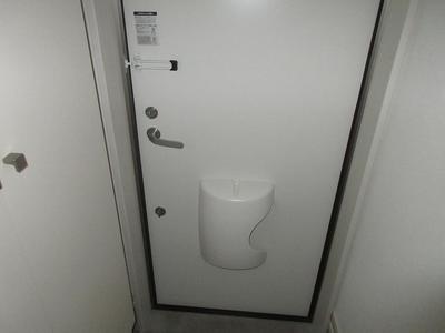 2022-Built 1LDK Apartment for Rent in Oirase, Aomori — Front_door, Oirase, Aomori