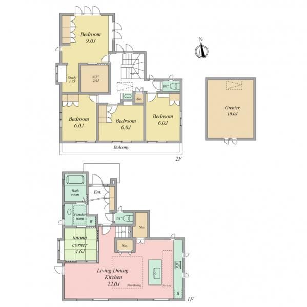 2007-Built 4LDK House on 164sqm Land in Chofu, Tokyo - Thumbnail 3