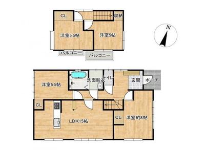 4LDK Detached House for Sale in Nakagawa City, Fukuoka — Image 44, Nakagawa, Fukuoka