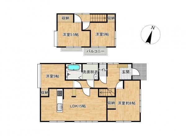 4LDK Detached House for Sale in Nakagawa City, Fukuoka - Thumbnail 4