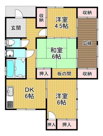1974 3DK House with Garden for Sale in Chikugo, Fukuoka — Image 44, Chikugo, Fukuoka