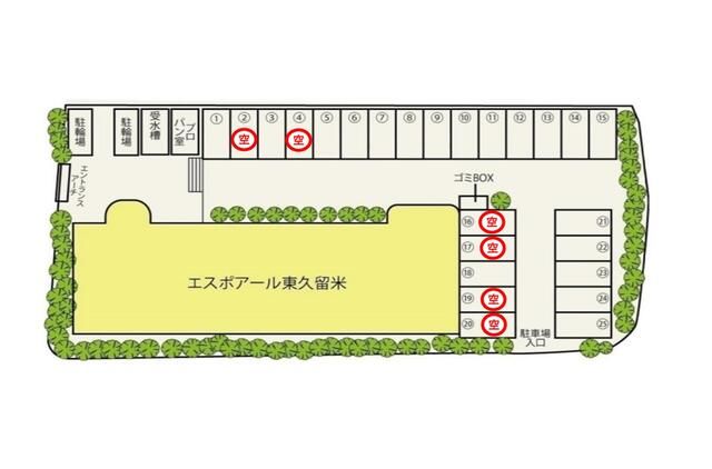 Rental Parking Space in Espoir Higashikurume, Tokyo - Thumbnail 2