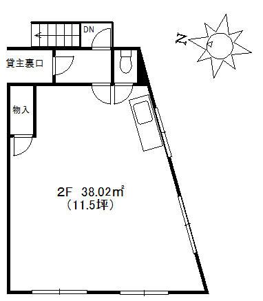 Tanabe Building Office for Rent in Tachikawa, Tokyo - Thumbnail 2