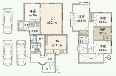 4SLDK Detached House for Sale in Ukyo Ward, Kyoto — Image 44, Ukyo, Kyoto