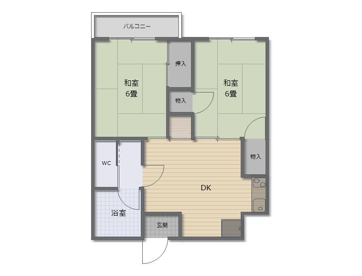 2DK Apartment for Sale in Nagaoka City, Niigata - Thumbnail 2