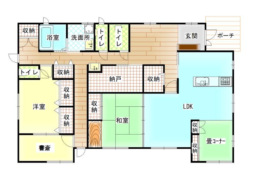 2000-Built 3SLDK House on 1742 sqm Land in Miyakonojo, Miyazaki - Image 44