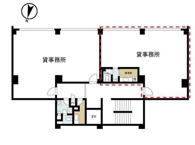 Office for Rent in Koriyama, Fukushima – 69 sqm, RC Building - Thumbnail 3