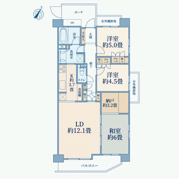 3LDK Apartment for Sale near Tokorozawa Station, Saitama - Thumbnail 4