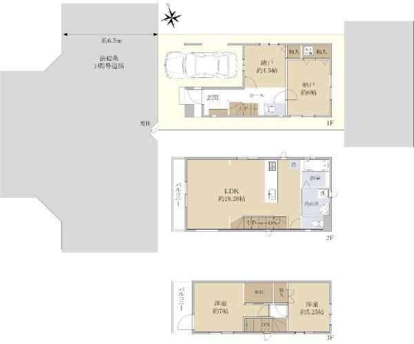 New 2026 2SLDK Detached House for Sale in Inage, Chiba - Thumbnail 3