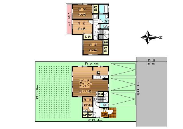 4LDK Detached House for Sale in Moka, Tochigi with Garden - Thumbnail 3