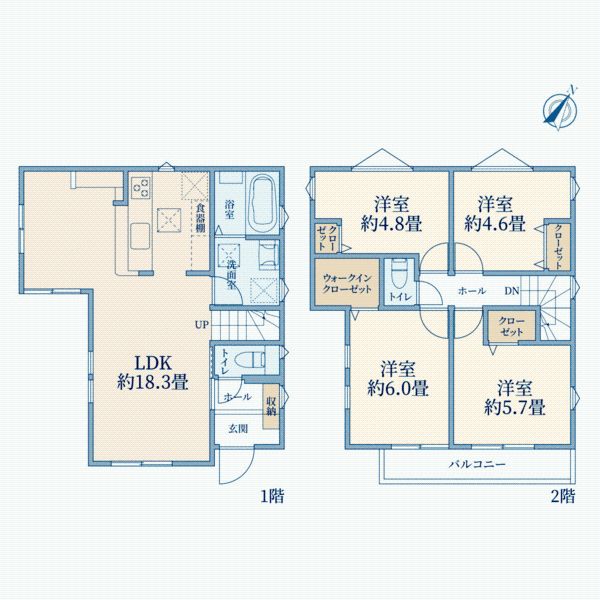 New 4LDK House in Kawaguchi, Saitama - Completion Jan 2026 - Main Image