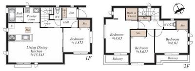 New 4LDK House in Sendai Wakabayashi, Completion Aug 2025 — Image 44, Wakabayashi, Miyagi