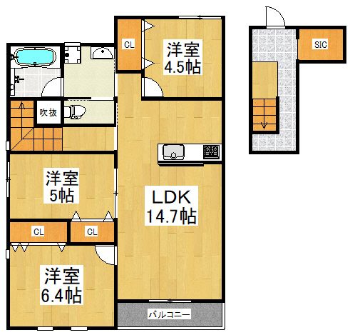 New 3LDK Terrace House for Rent in Chofu, Tokyo - Thumbnail 2