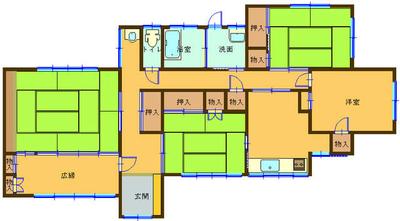 Spacious Traditional House in Moji Ward with Large Land Plot — Image 3, Moji, Fukuoka