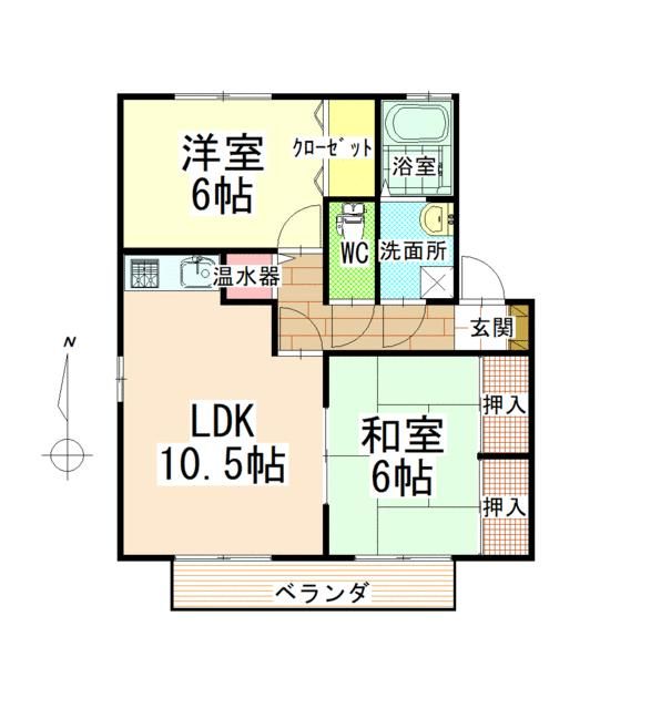 Sunny Court Ichii-no 2LDK Apartment for Rent in Sakai City - Thumbnail 4