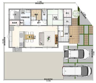 Property details: Property information for Beppu/Hozumi Station, Mizuho City, Gifu Prefecture: Newly built detached house — Image 3, Mizuho, Gifu