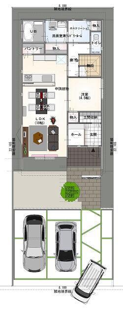 Property details: Takaya, Kitagata-cho, Motosu-gun, Gifu Prefecture Property information: Newly built detached house — Image 3, Motosu, Gifu