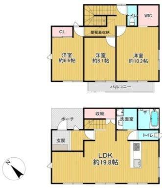 3LDK Detached House for Sale in Ogori, Fukuoka with Garden & Parking — Image 44, Ogori, Fukuoka