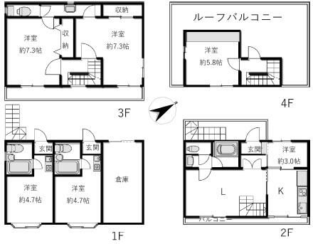 Apartment Building for Sale in Itabashi, Tokyo - 132 sqm - Thumbnail 3