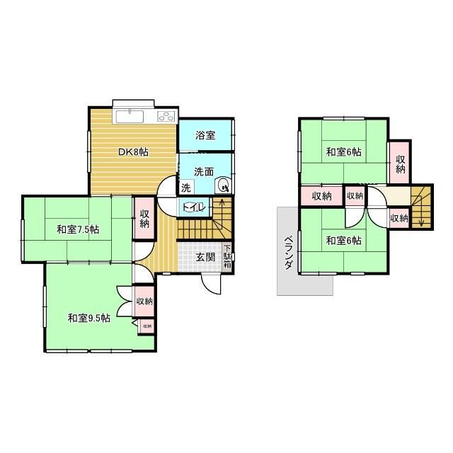 4DK House in Quiet Hiroshima Neighborhood with Free Parking - Thumbnail 2