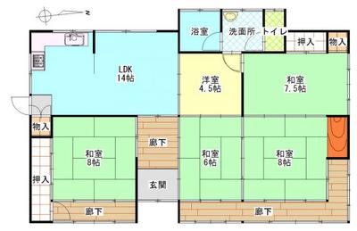 Historic 5LDK House with Large Land in Kume-nan, Okayama — Image 4, Kumeninami, Okayama