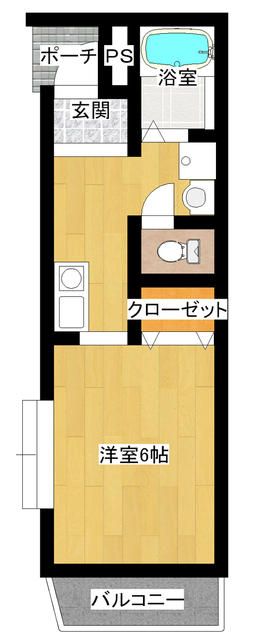Musashimurayama 1R Apartment for Rent - 35,000 Yen - Thumbnail 2