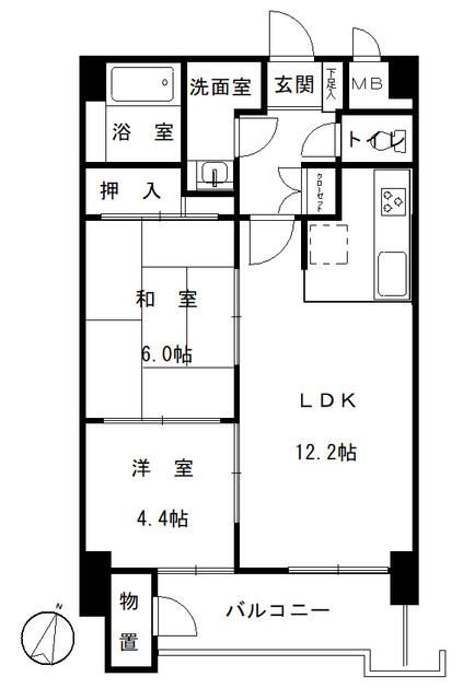 2LDK Apartment for Sale in Central Sapporo, Hokkaido - Thumbnail 3