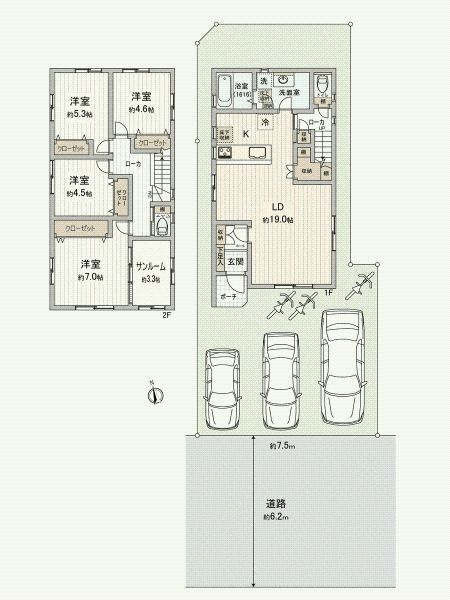 New 4LDK House in Hiroshima Mitaki, Completion Dec 2025 - Thumbnail 3